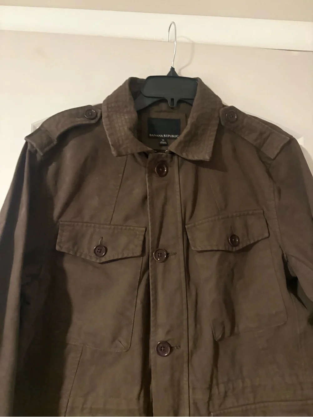 Banana Republic Men's Brown Light Jacket Medium - worn once